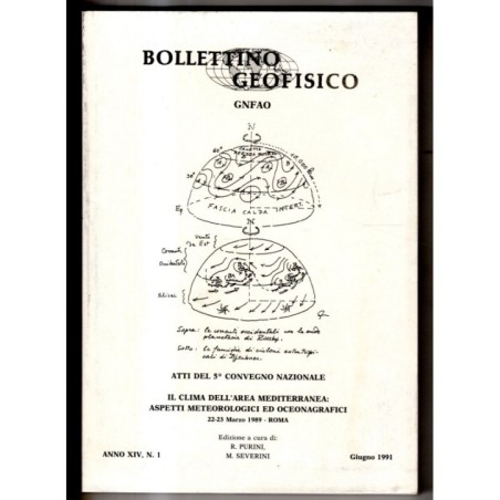BOLLETTINO GEOFISICO-n 1, giugno-1991