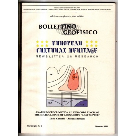 BOLLETTINO GEOFISICO-n 3, dic-1991