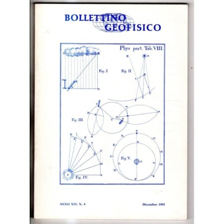 BOLLETTINO GEOFISICO-n 4, dicembre-1991
