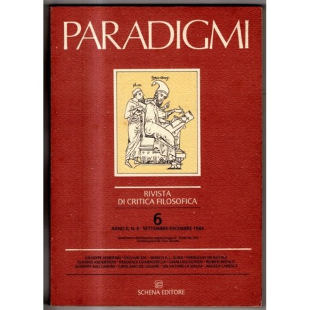PARADIGMI-n 6, settembre/dicembre-1984