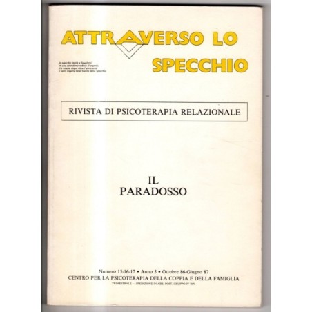 ATTRAVERSO LO SPECCHIO-n 15-16-17, ottobre 86/giugno 87-1987