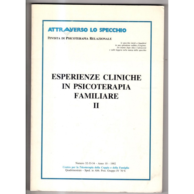 ATTRAVERSO LO SPECCHIO-n 32-33-34-1992