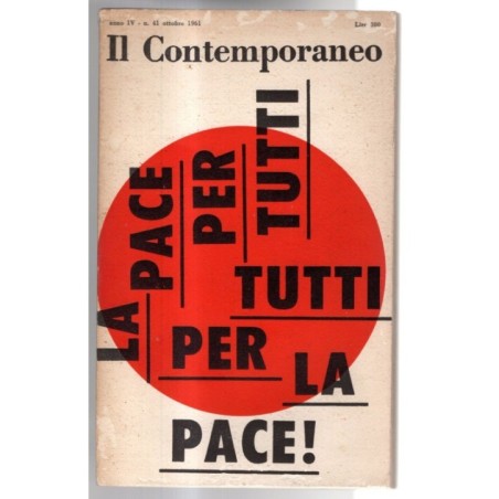 IL CONTEMPORANEO-n 41, ottobre-1961