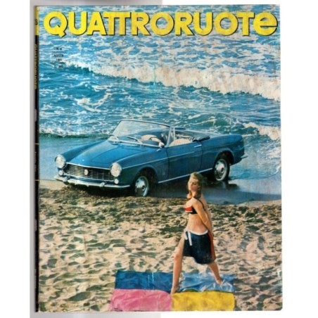 QUATTRORUOTE-n 128, agosto-1966