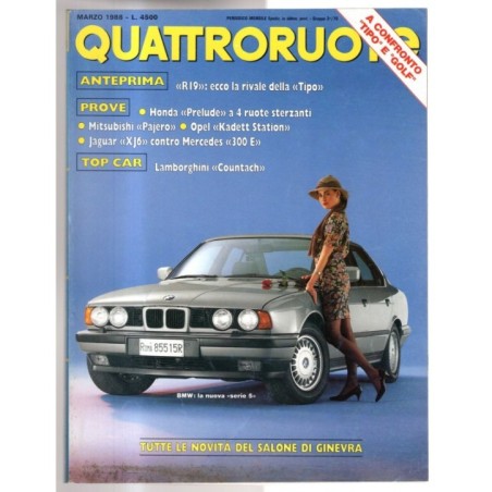QUATTRORUOTE-n 389, marzo-1988