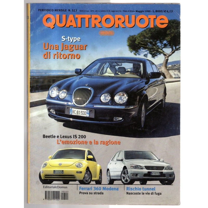 QUATTRORUOTE-n 523, maggio-1999