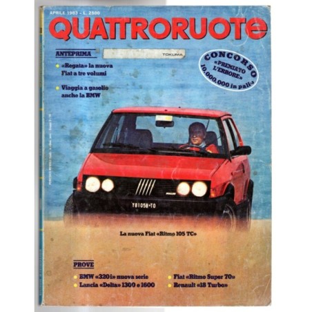 QUATTRORUOTE-n 330, aprile-1983