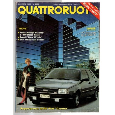 QUATTRORUOTE-n 362, dicembre-1985