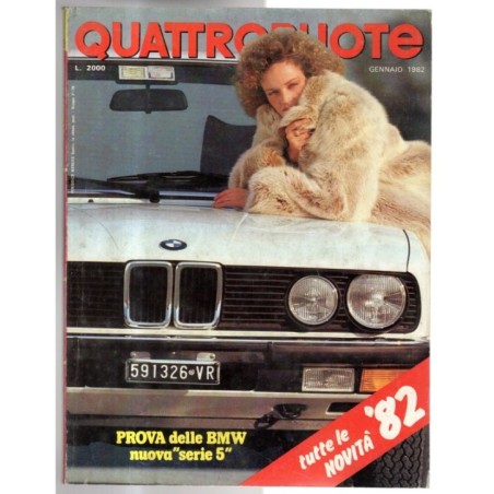 QUATTRORUOTE-n 315, gennaio-1982