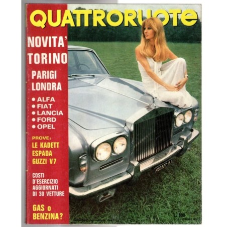QUATTRORUOTE-n 178, ottobre-1970