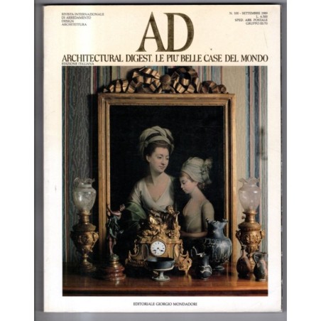 AD. ARCHITECTURAL DIGEST-n 100, settembre-1989