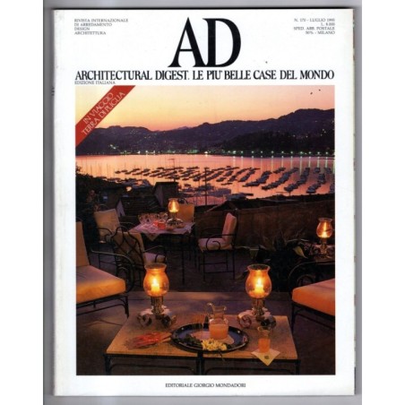 AD. ARCHITECTURAL DIGEST-n 170, luglio-1995