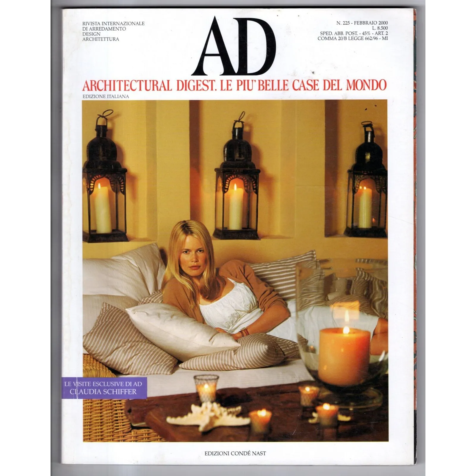 AD. ARCHITECTURAL DIGEST-n 225, febbraio-2000