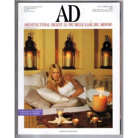 AD. ARCHITECTURAL DIGEST-n 225, febbraio-2000