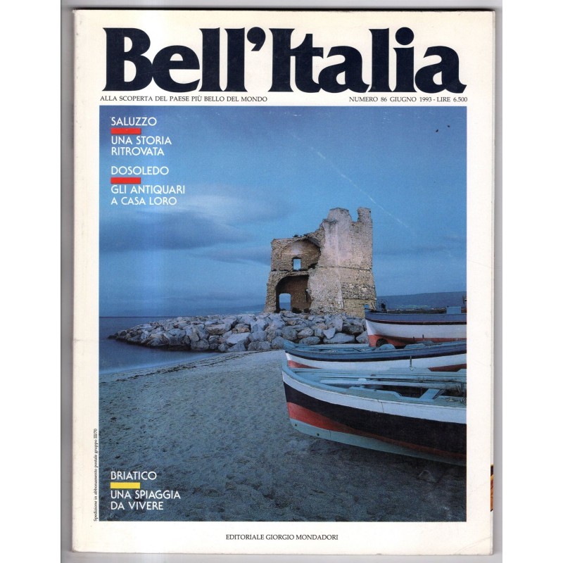 BELL'ITALIA-n 86, giugno-1993