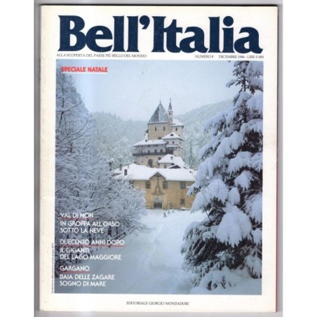 BELL'ITALIA-n 8, dicembre-1986