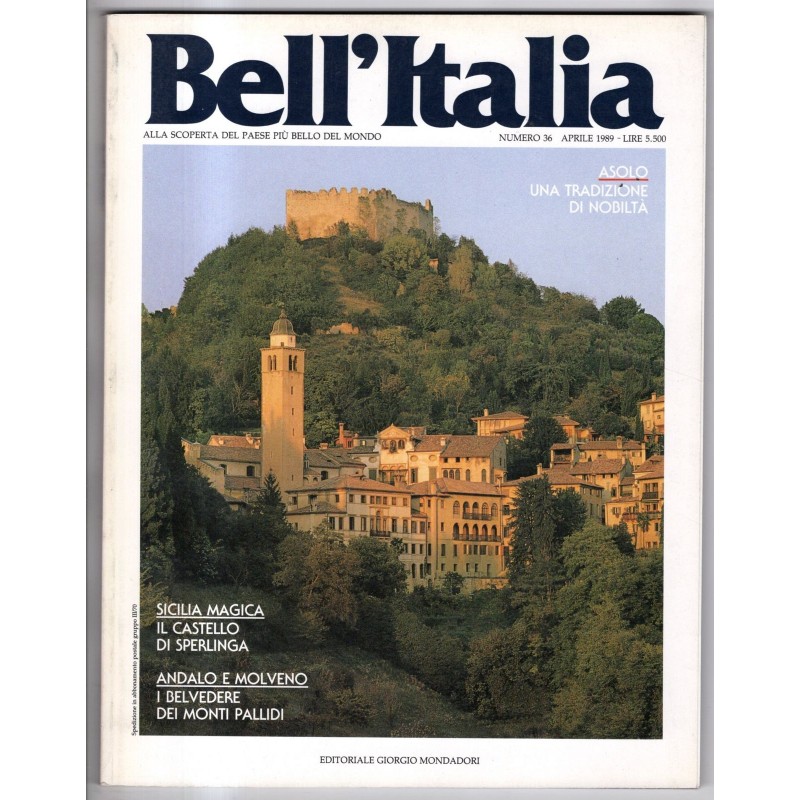 BELL'ITALIA-n 36, aprile-1989
