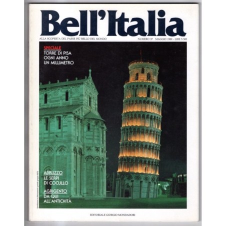 BELL'ITALIA-n 37, maggio-1989