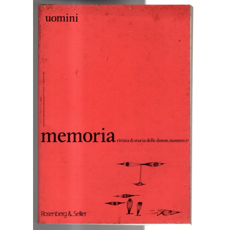 MEMORIA. RIVISTA DI STORIA DELLE DONNE-n 27-1989