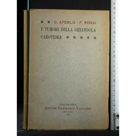 I TUMORI DELLA GHIANDOLA CAROTIDEA
