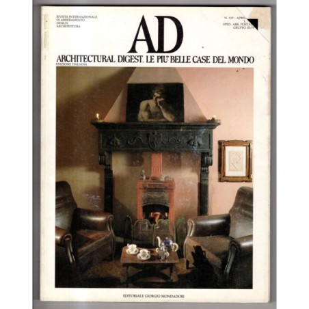 AD. ARCHITECTURAL DIGEST-n 119, aprile-1991