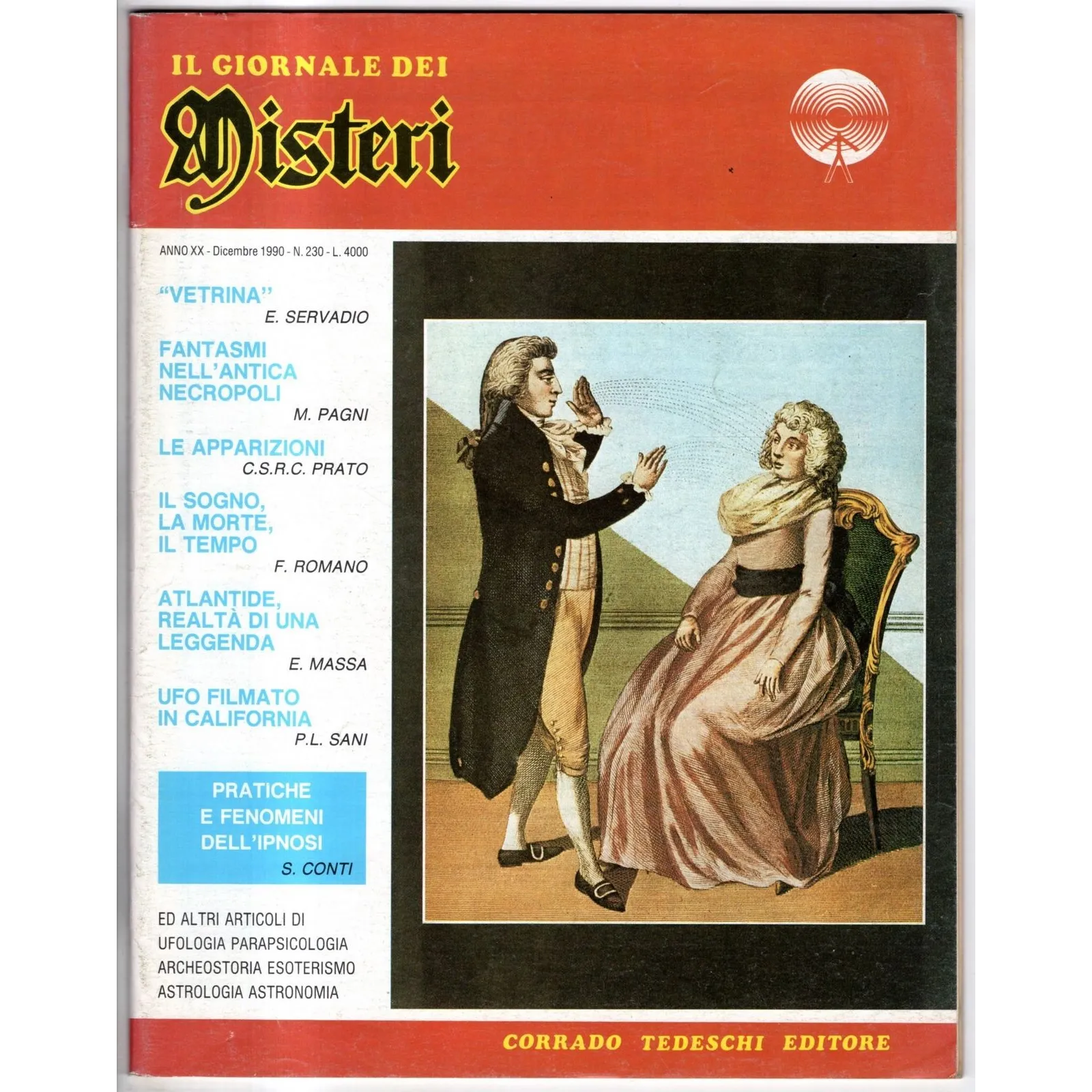 IL GIORNALE DEI MISTERI-n 230, dicembre-1990
