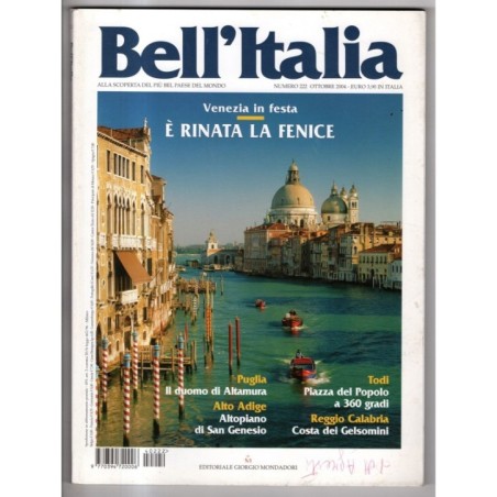 BELL'ITALIA-n 222, ottobre-2004
