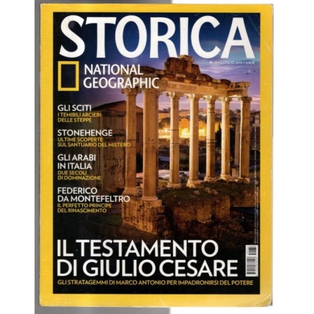 STORICA. NATIONAL GEOGRAPHIC-n 77, lug-2015