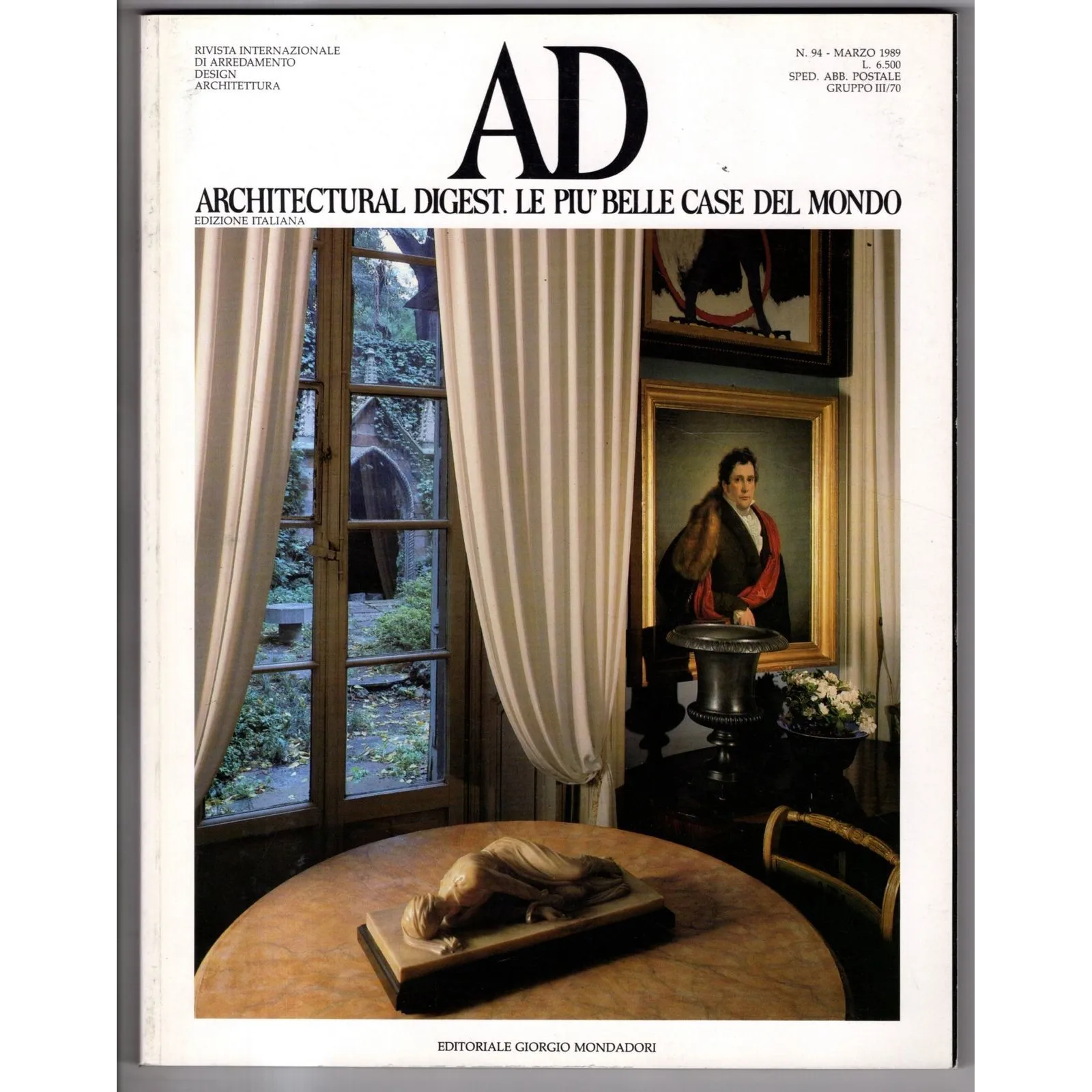AD. ARCHITECTURAL DIGEST-n 94, marzo-1989
