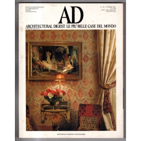 AD. ARCHITECTURAL DIGEST-n 125, ottobre-1991