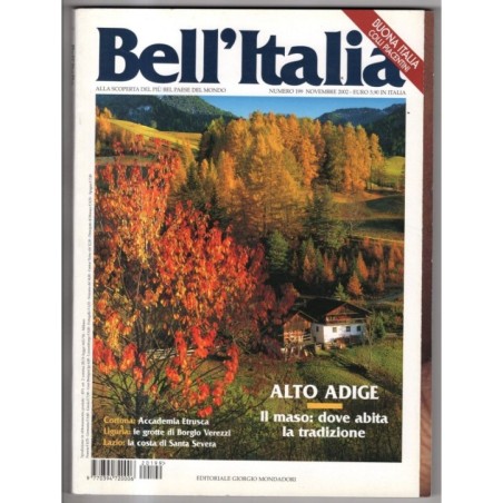 BELL'ITALIA-n 199, novembre-2002