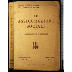 LE ASSICURAZIONI SOCIALI-n 1, gennaio/febbraio-1941