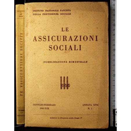 LE ASSICURAZIONI SOCIALI-n 1, gennaio/febbraio-1941