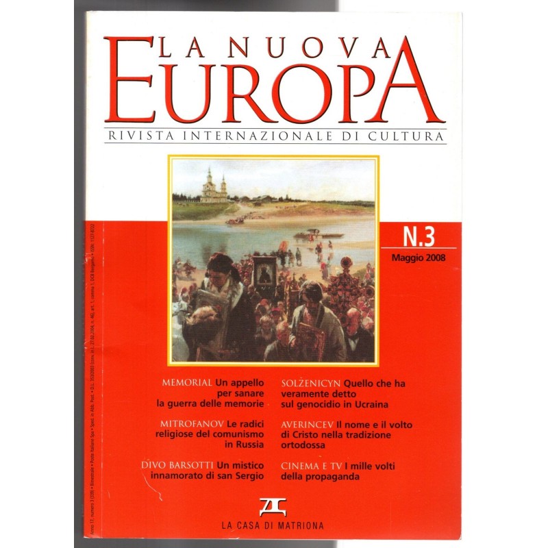LA NUOVA EUROPA-n 3, maggio-2008