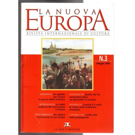 LA NUOVA EUROPA-n 3, maggio-2008