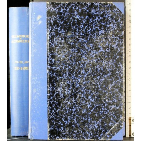 RACCOLTA RIVISTE GIORNALE DI BIOCHIMICA-gen/dic 1954, gen/dic 1955-1954-1955