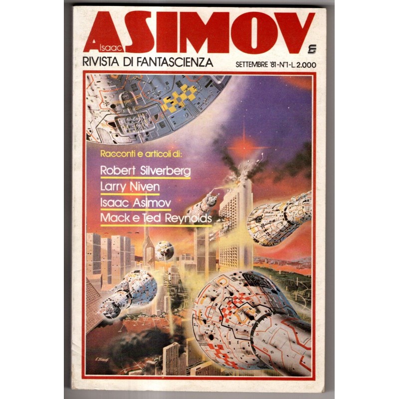 ISAAC ASIMOV. RIVISTA DI FANTASCIENZA-n 1, settembre-1981