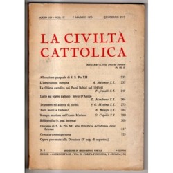 LA CIVILTÀ CATTOLICA-n 9, vol II, 7 maggio, quaderno 2517-1955