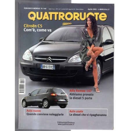 QUATTRORUOTE-n 546, aprile-2001