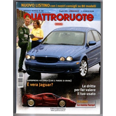 QUATTRORUOTE-n 548, giugno-2001