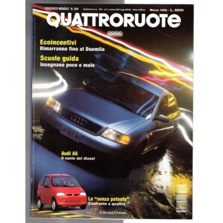 QUATTRORUOTE-n 509, marzo-1998