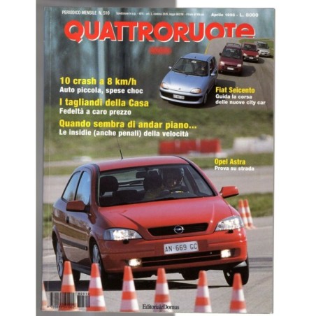 QUATTRORUOTE-n 510, aprile-1998