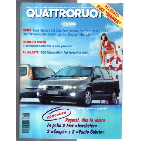 QUATTRORUOTE-n 490, agosto-1996