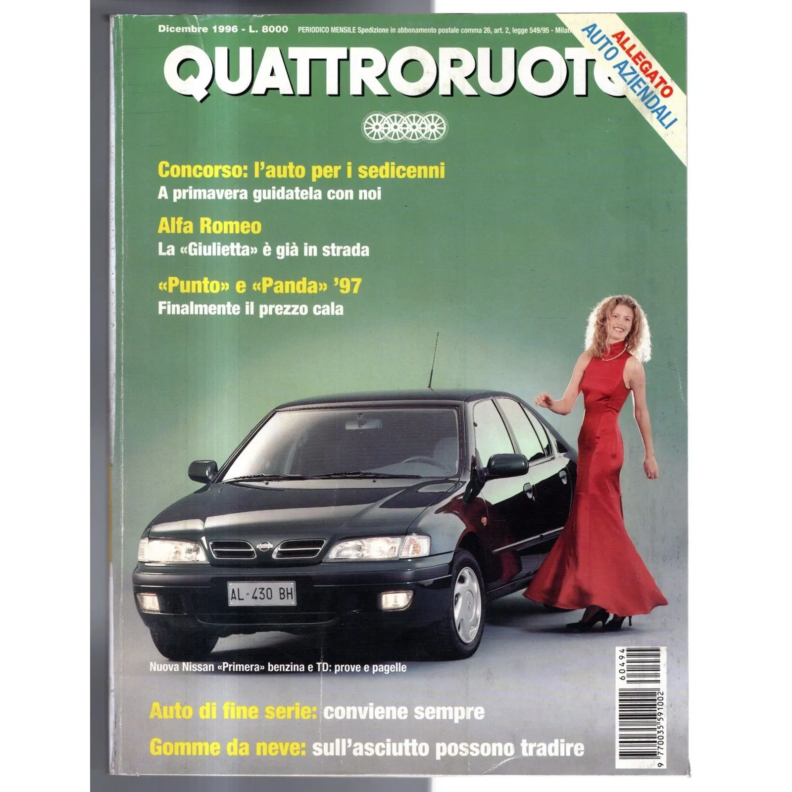 QUATTRORUOTE-n 494, dicembre-1996