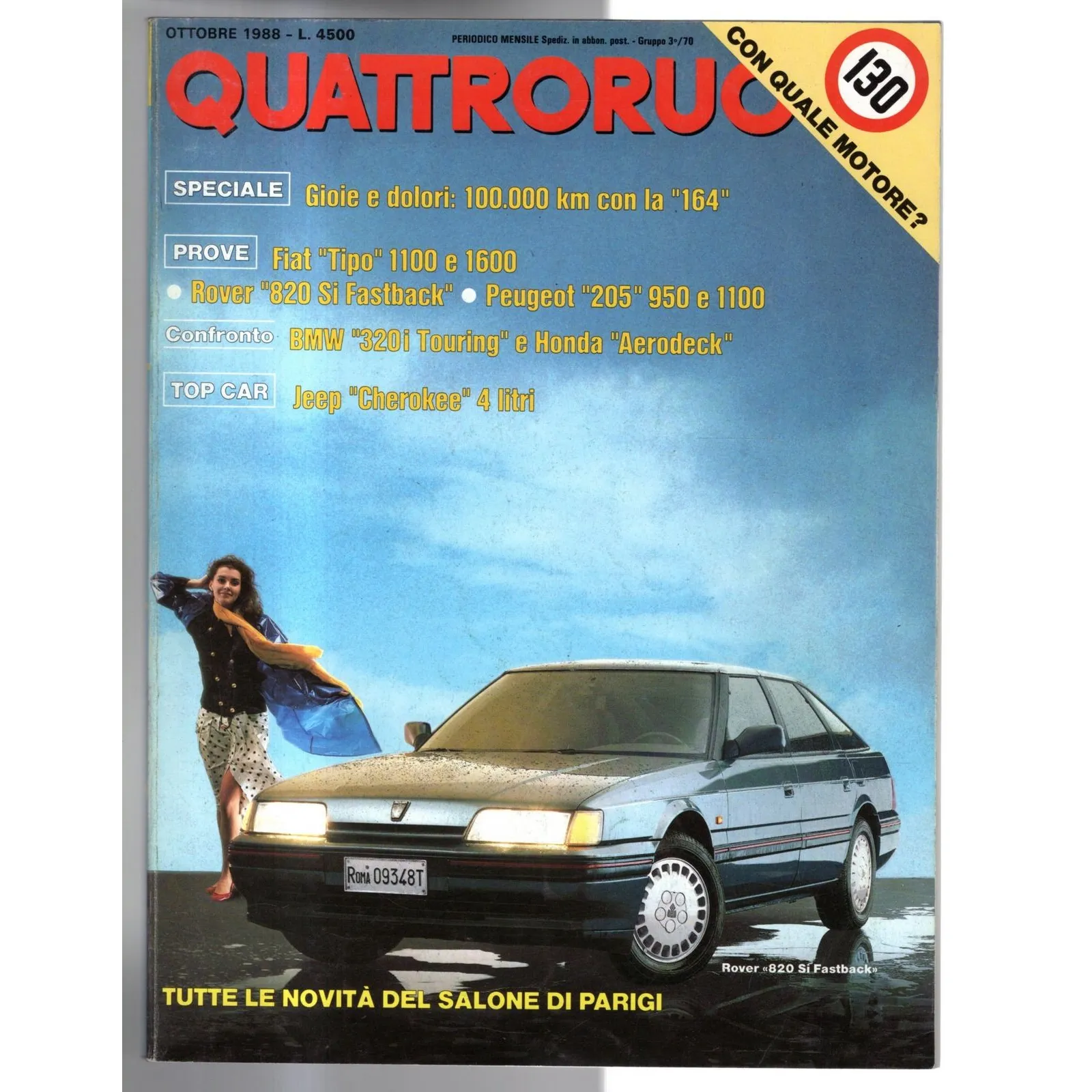 QUATTRORUOTE-n 396, ottobre-1988