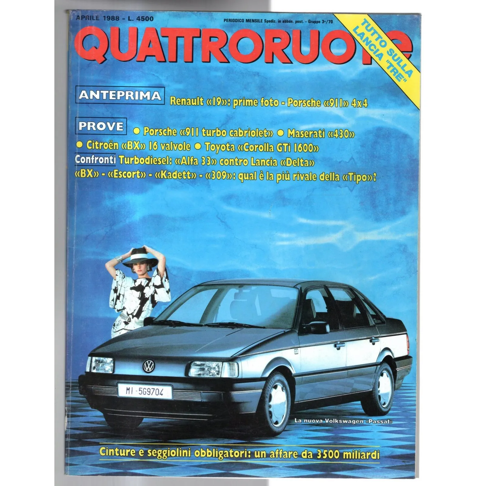 QUATTRORUOTE-n 390, aprile-1988