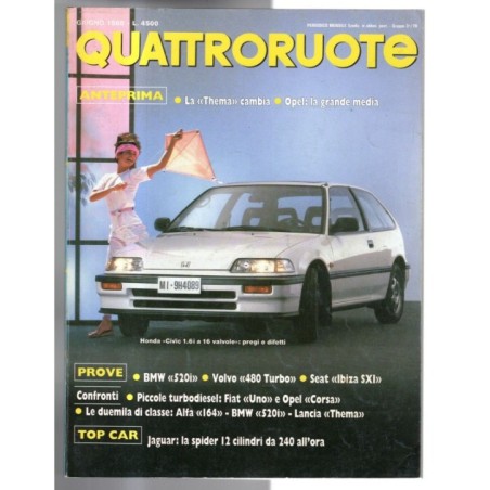 QUATTRORUOTE-n 392, giugno-1988