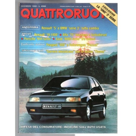 QUATTRORUOTE-n 398, dicembre-1988