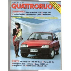 QUATTRORUOTE-n 377, marzo-1987