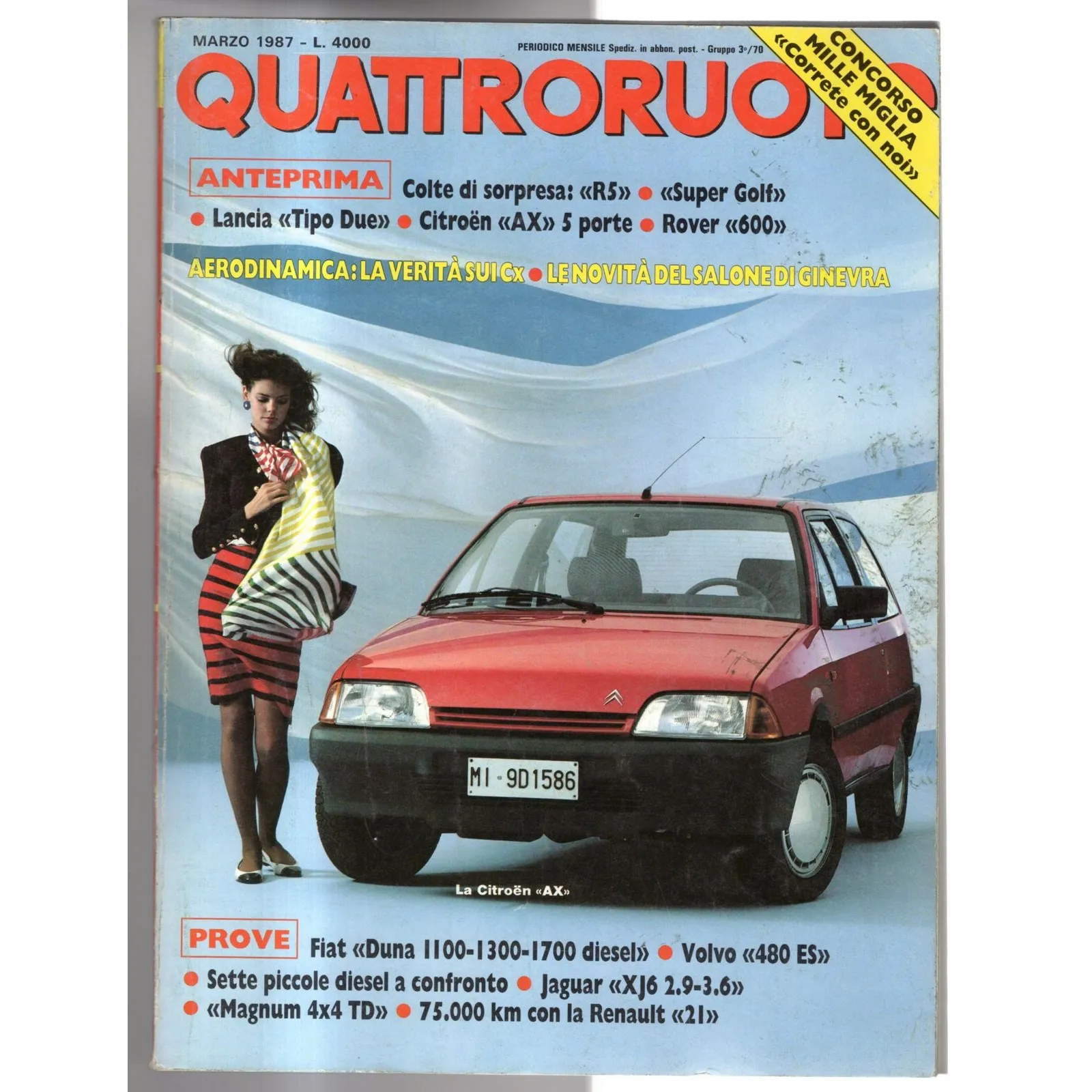 QUATTRORUOTE-n 377, marzo-1987